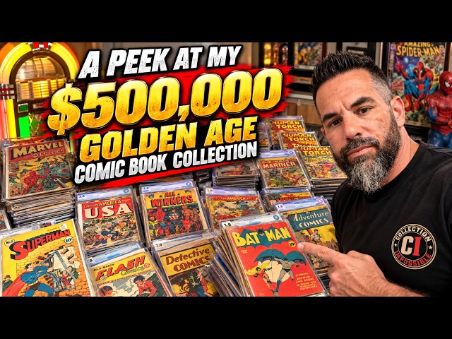 A Peek Inside My $500,000 Golden Age Comic Book Collection
