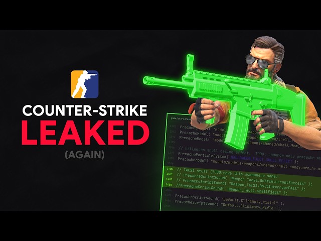 Counter-Strike's Source Code Just Leaked (again...) - What's Inside?