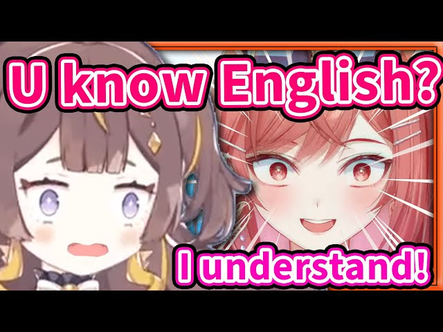 Anya Thought Ririka doesn't Understand English 【Hololive】