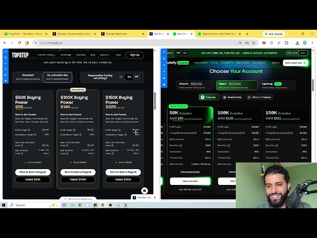 TOPSTEP vs TRADIFY 🚨 WHICH PROP FIRM WINS?