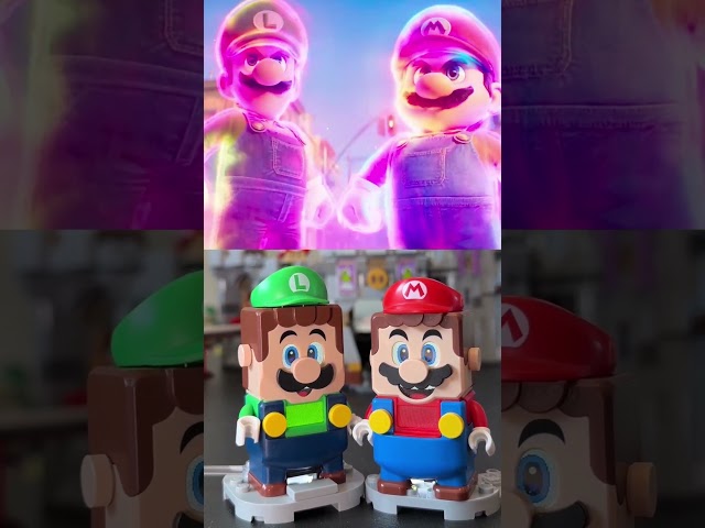 LEGO vs trailer: super mario bros movie (star power bros)