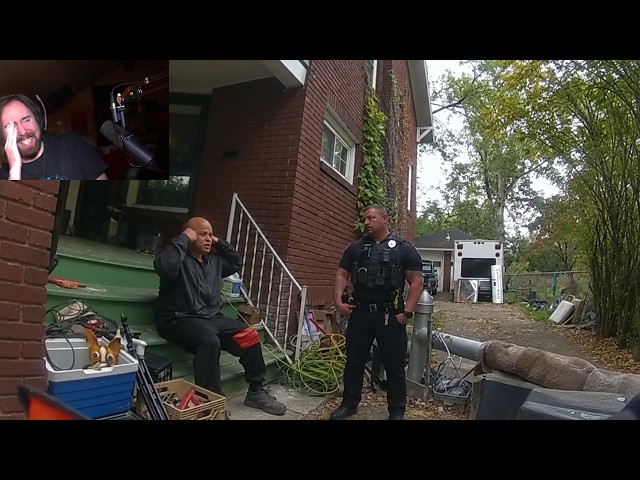 This may be the weirdest body cam footage ever..