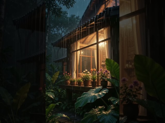 🌧️ Fall Asleep in 3 Minutes | 4 Hours Rain Sounds for Deep Sleep & Relaxation | 빗소리 숙면 | 雨音
