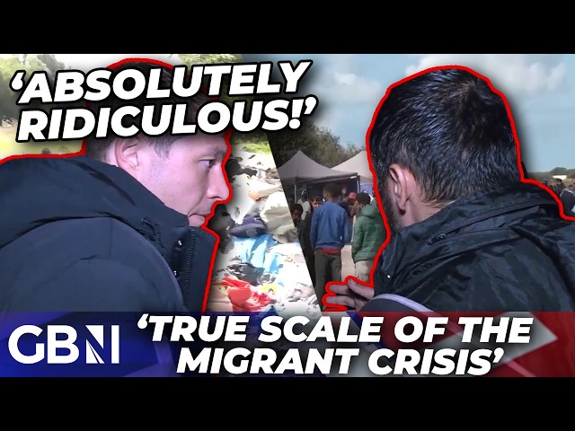 ‘Absolutely RIDICULOUS’ | French Police STOP Patrick Christys as migrants pass carrying life jackets