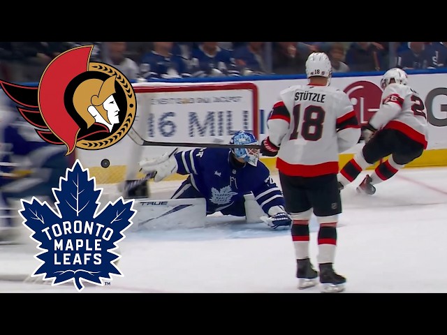 Toronto Maple Leafs vs Ottawa Senators October 3 26 w/Superbman