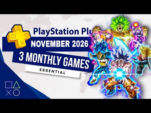 PlayStation Plus Essential November 2026 Monthly Games | PS Plus November 2026