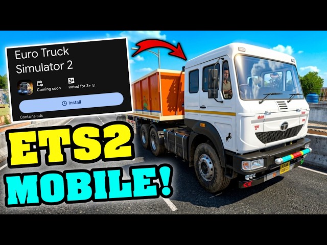 FINALLY! ETS2 Mobile is Here 😱 | Euro Truck Simulator 2 on Android & iOS (Real Gameplay)