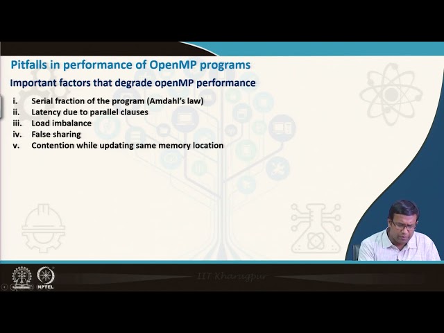 Lec18: Efficient OpenMP programming for matrix computing #swayamprabha