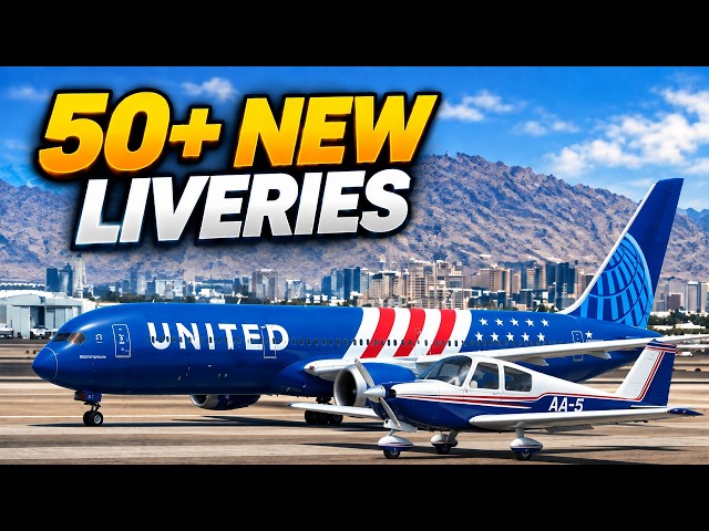 FINALLY! Classic Grumman AA-5 Series Lands in MSFS (+ 50 New Airliner Liveries)