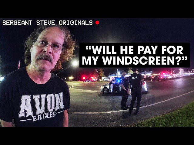Drunk Driver Gets Angry After Striking Bystander