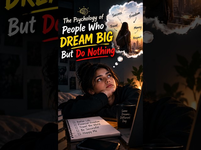 People Who Dream Big But Do Nothing