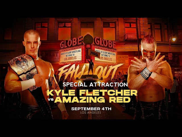 Kyle Fletcher vs Amazing Red [FULL MATCH] HOG Fall Out (9/4/26)