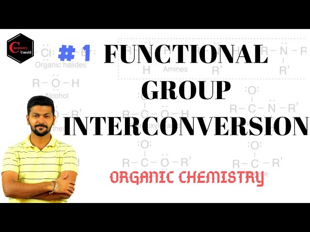 ORGANIC CHEMISTRY || ORGANIC FUNCTIONAL GROUP INTERCONVERSIONS  IIT JEE | NEET | CSIR NET | GATE