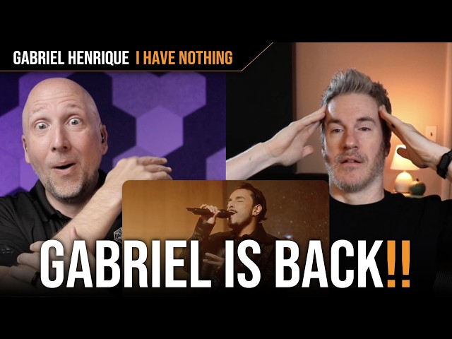 Vocal Coach & Songwriter react to Gabriel Henrique’s INSANE “I Have Nothing” with Memóriah!