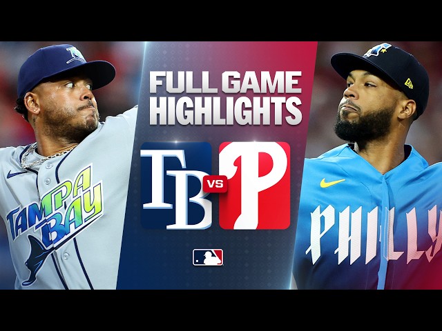 RAYS vs. PHILLIES: Official Full Game Highlights (September 25) | 2026 MLB Season