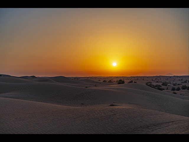 Al Maha Dubai Sunrise Timelapse (8k)