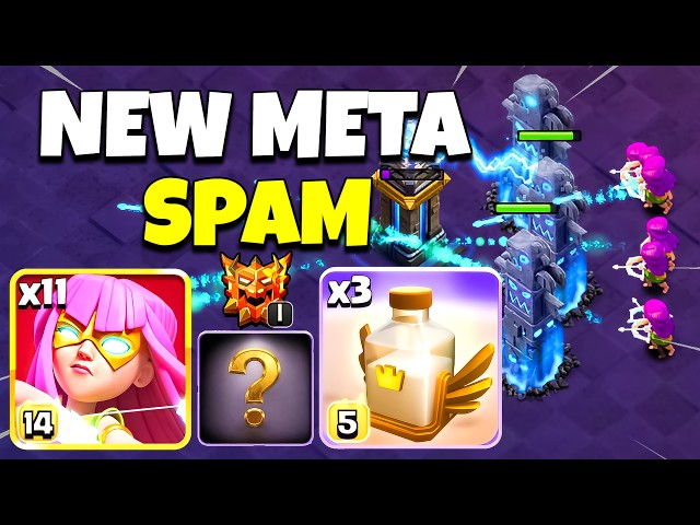 NEW META SPAM ATTACK IS BROKEN Legend League🔥 th18 attack strategy in coc