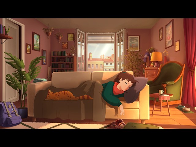 15 min power nap ⚡ lofi sleep to recharge + alarm