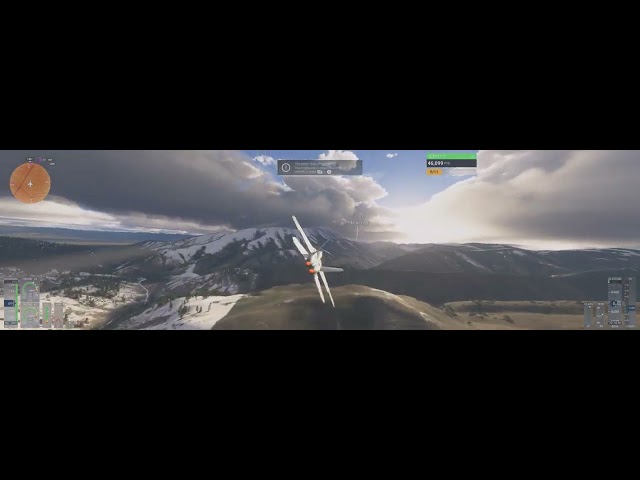 Microsoft Flight Simulator 2024 Challenge race   Toyaibe Canyon
