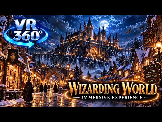 VR 360° Hogwarts Experience | Explore the Wizarding World