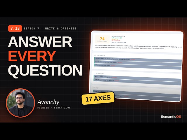 SemanticOS 7.13 Info Responsiveness