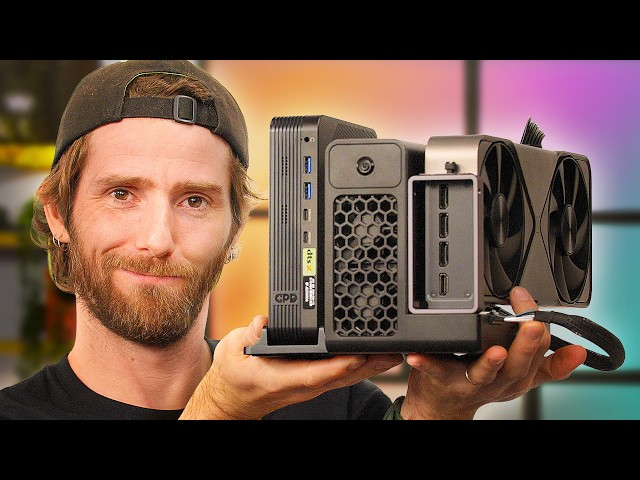 Linus Sebastian and the quest for the computer grail - GPD Box and G2 eGPU