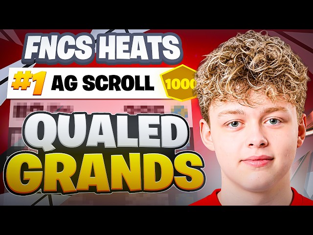I QUALED SOLO FNCS GRANDS 🏆 | Scroll