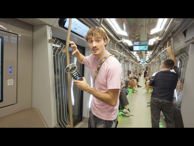 ASMR in the Subway Station (in Moscow)