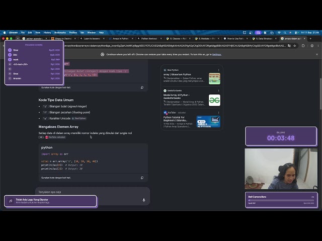 [LIVECODING] - Day #3 Bikin AI Sendiri : Ngelanjutin Fundamental Python