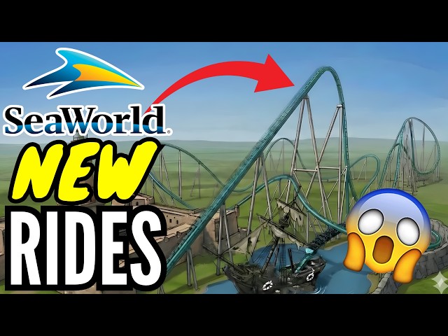 Ranking the NEW RIDES Coming to SeaWorld Orlando!