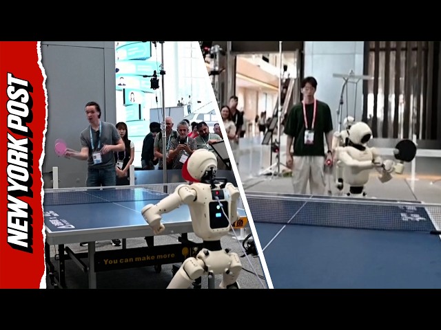 Humanoid Robots Throw Punches in Wild Boxing Showdown