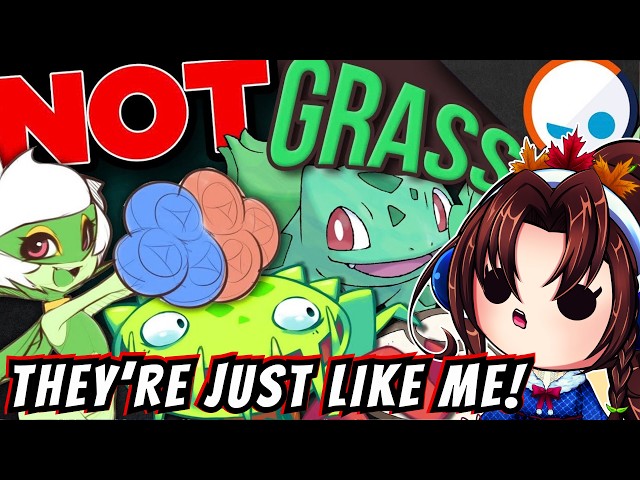 SMOL Maple Reacts to EVERY Grass Type Pokemon EXPLAINED! by Gnoggin