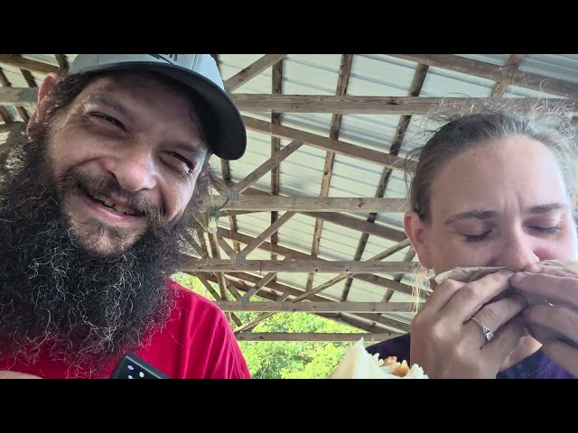 Wraps and a tour of the park with us
