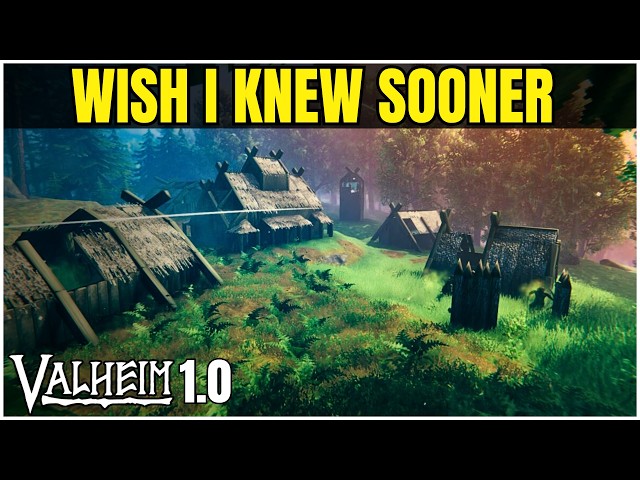Valheim Tips I Wish I Knew Sooner: Base Building, Resource Gathering & Combat