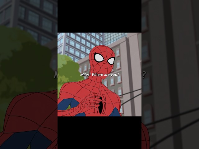 Spider-Man, Peter Parker, envies Miles' spider powers. #shorts #edit #video #MovieClips #spiderman