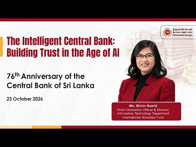 76th Anniversary Oration of the Central Bank of Sri Lanka