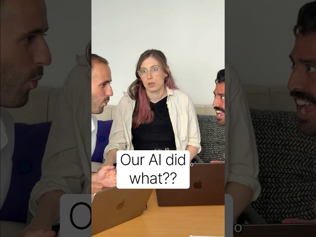 Our AI committed a crime.