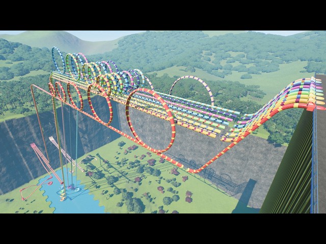 Can 1-Person Floats Survive 5 Expanding Helical Loops in Planet Coaster 2?