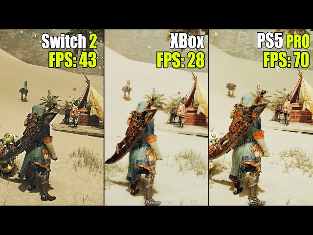Monster Hunter Wilds on Nintendo Switch 2 BEATS Xbox Series S?!