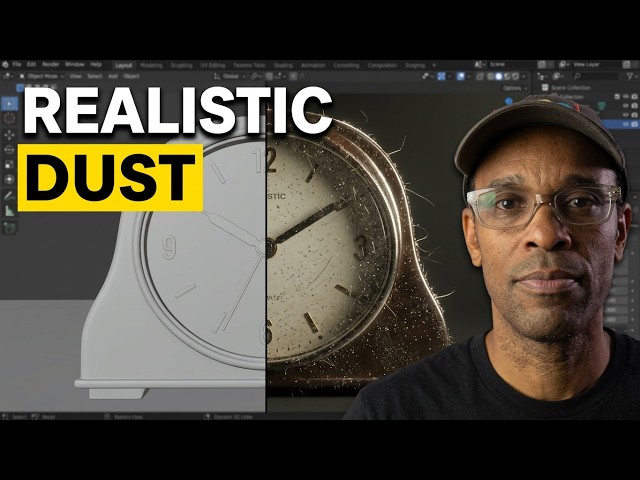 How to Scatter Realistic Dust in Blender Octane (Fast & Easy)