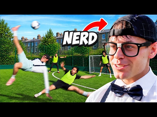 Nerd Gets Tested in High Level Football Match and SHOCKS Everyone