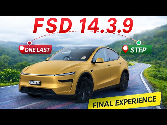 Tesla FSD 14.3.9 Drove Better Than the Human Next to Me