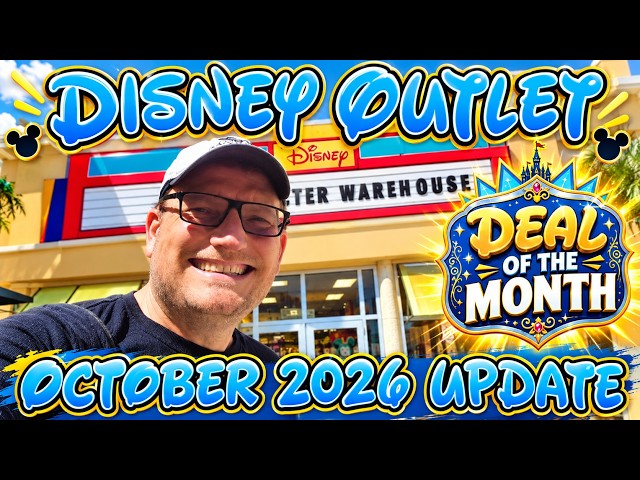 Disney Character Warehouse Vineland October 2026 | NEW Disney Outlet Deals & Merchandise