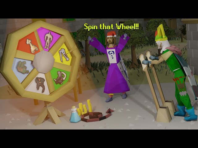 A wheel randomizes this entire challenge... Then we FIGHT!!