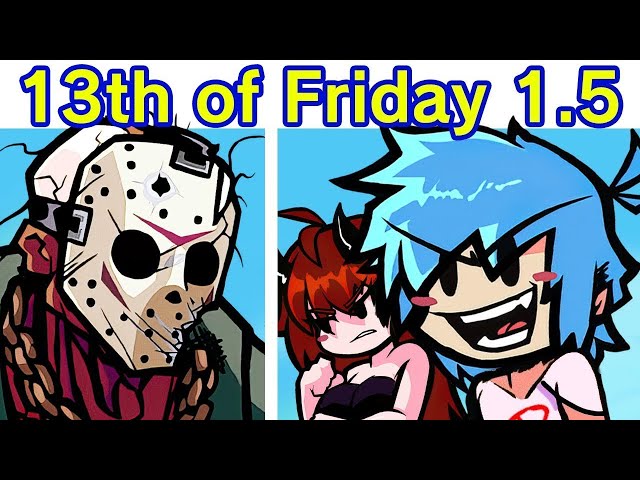 Friday Night Funkin' VS Jason Voorhees | 13th Friday Night Funk Blood 1.5 | BF & GF (FNF Mod/Horror)
