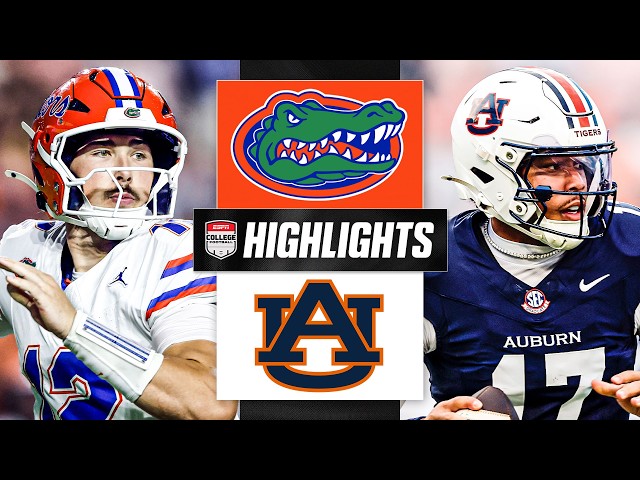 Florida Gators vs. Auburn Tigers | Full Game Highlights | ESPN College Football