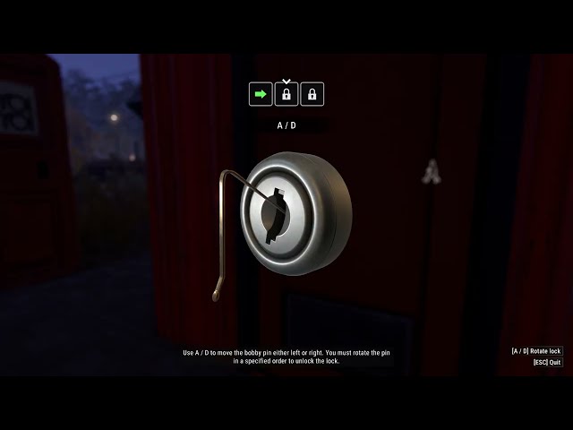 How to unlock the front door without triggering an alarm - Crime Simulator