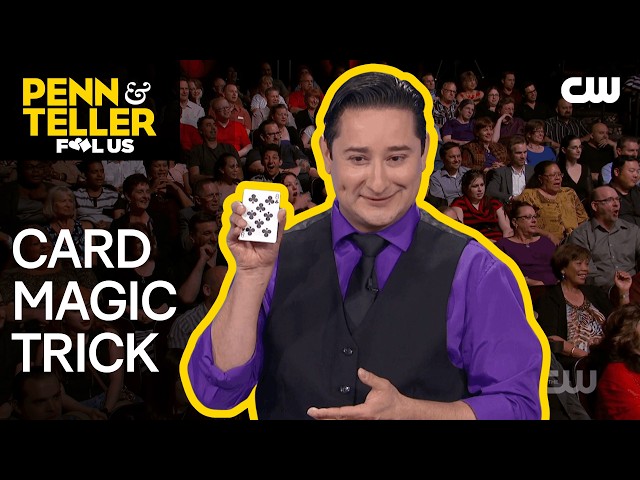 Magician Performs Mirror Card Magic Tricks | Penn & Teller: Fool Us | The CW