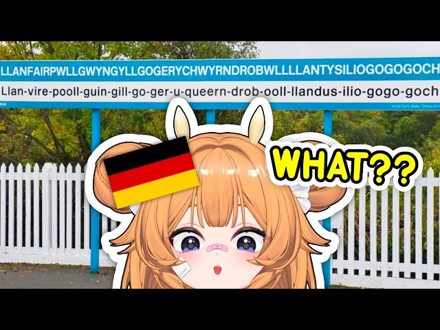 German Vtuber Reacts To MAP MEN | British Places That Are IMPOSSIBLE To Pronounce