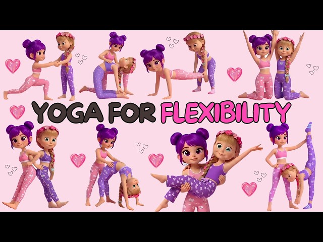 🌈 Kids Yoga for BetterYOGA Mobility Partner Yoga for Kids | Calm Down Before Bed | Yoga Galaxy Kids